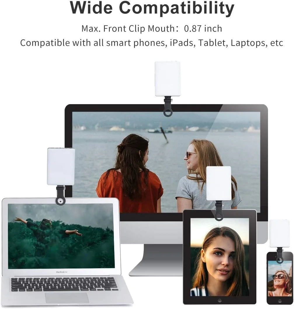 Clip-On Pro Pocket Selfie Light