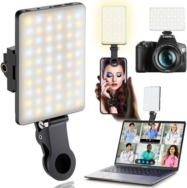 Clip-On Pro Pocket Selfie Light